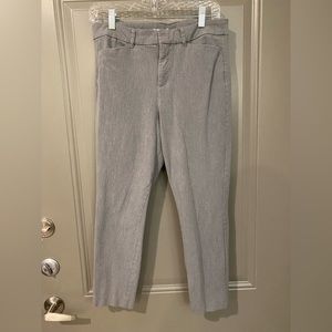 Light Heather grey high waisted Pixie pants from Old Navy